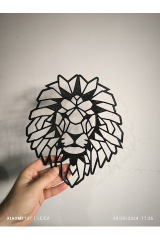 Dekoratif Aslan Model Duvar Dekoru - Aslan Kafası Duvar Süsü