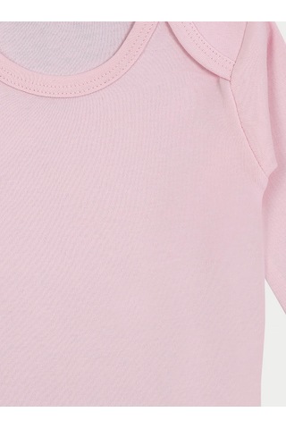 Vitmo 5'li Bebek Uzun Kollu Pamuk Çıtçıtlı Body-pembe Pembe