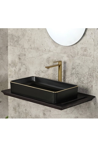 Fontana - Yüksek Tip Lavabo Bataryası Altın Outlet - Fm-2322- Diğer