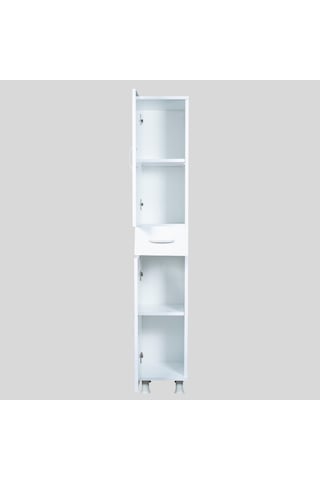 Alesta Life 2 Kapaklı Çekmeceli Dolap Beyaz