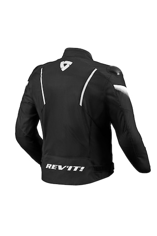 Revit Control Air H2o Siyah Beyaz Yazlık Motosiklet Montu