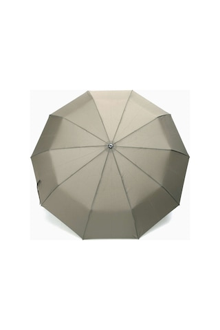 Bosile Parachase 3268 Big Circle Grip Silikon Uçlu Büyük Otomatik 3 Kademeli Şemsiye Siyah