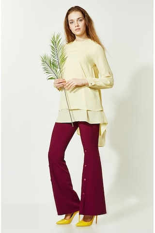 Soralline Kadın Pantalon 1692 Mürdüm Mürdüm