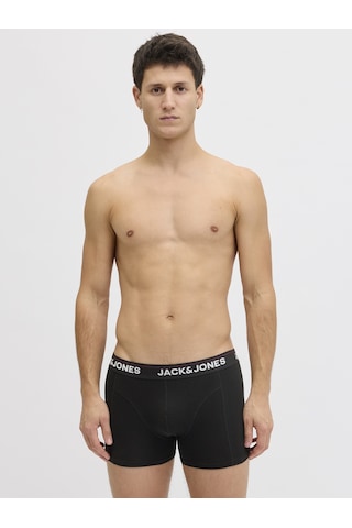 Jack & Jones Erkek 3'lü Boxer Paketi - Timothy - 12291495 Dark Navy