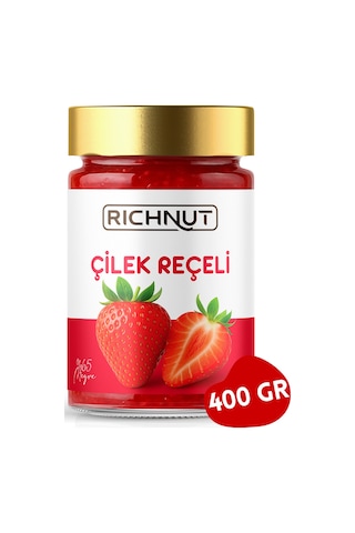 Çilek Reçeli Katkı, Koruyucu, Renklendirici İçermez