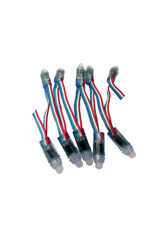 Rgb Pixel Led 12Mm(Ws2801 Ic) - 10 Adet