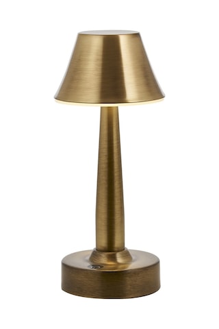 Ledli Dimmerli Masa Lambası Ml64006 Boyalı Nikel Ve Eskitme