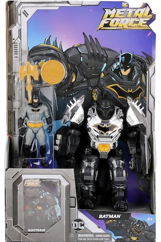 6070887 31111 Dc Metal Batman Force Figür Seti Captain Marvel
