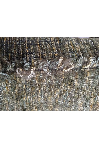 Tavşan Tüyü El Dokuma Çift Kişilik Yatak Örtüsü 280x260 -yeşil Yeşil