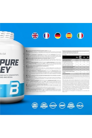 Biotechusa Pure Whey Protein 2270 Gr - Çilek Diğer