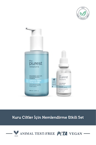 Kuru Ciltler Için Nemlendirme Etkili Set