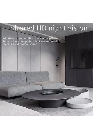 Tongxida Tuya 1080p Wifi Ev Güvenlik Kamerası: Gece Görüş, İki Yönlü Ses, Hareket Algılama, Lokal Depolama, 355 Dönüş