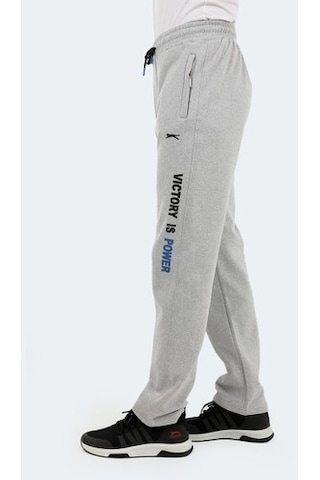 Slazenger NAUM I Erkek Cepli Gri Eşofman Altı