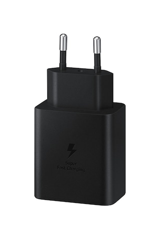 Samsung Uyumlu Type C Süper Hızlı Şarj Cihazı (45W) - Siyah - Ep-T4510Xb