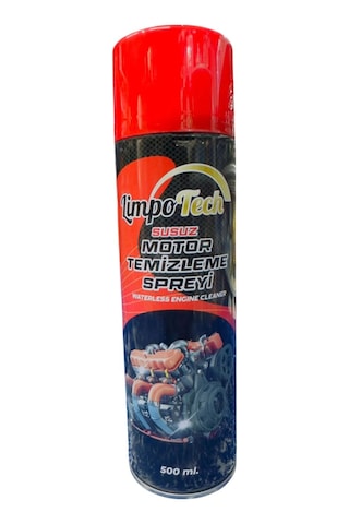 Limpo Tech Susuz Motor Temizleme Spreyi 500 Ml Su Gerektirmeyen Yağ & Kir Çözücü