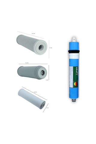 7 Aşama Açık Kasa Su Arıtma Filtresi - Kaliteli Set