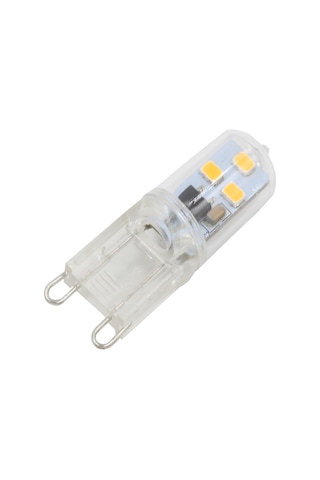 Konesam G9 Led Ampul 1w 2835 Smd 6led 360 Aydınlatma 220v Halojen Yerine Sıcak Beyaz Enerji Tasarruflu Işık Kaynağı Sıcak Beyaz