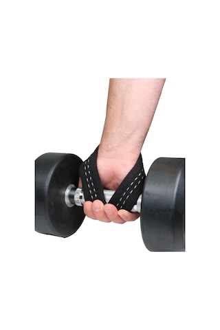 Musclecloth 8 Loop Lifting Straps Siyah