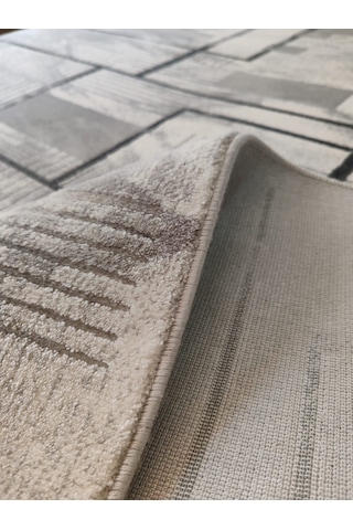 Artemis Samoa 02378c Gri Çizgili Modern Halı 160x230 Ölçü gri