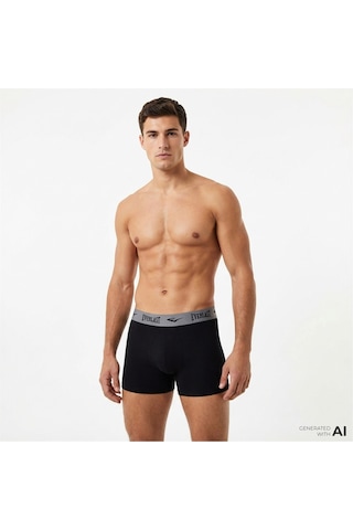 Everlast Renkli Lastik 3'lü Boxer Au0015 Çok Renkli