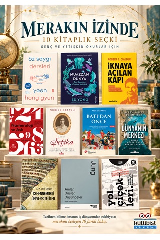 Kutubist Merakın İzinde 10 Kitap Seti Tarih, Bilim, Psikoloji, Kişisel Gelişim Ve Edebiyat