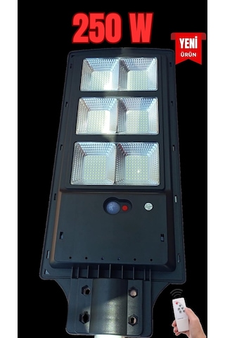 250w Solar Bahçe Lambası Ct-4641 + 3m. Lamba Direği