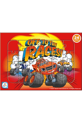 Blaze 24 Parça Frame Puzzle