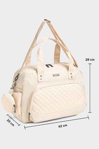 Go Bag Olivia Krem Anne Bebek Bakım Çantası