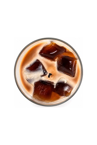 Gül Mum Candle Latte Kokulu Mum - Cam Bardaklı Kahve Kokulu- 12'li Paket Diğer
