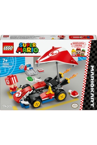 LEGO® Super Mario™: Mario Kart™ – Standard Kart 72032 - 7 Yaş ve Üzeri Çocuklar için Koleksiyonluk Yaratıcı Oyuncak Yapım Seti (174 Parça)