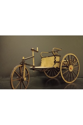 TLR hobi Tlrhobi 1886 Model Benz Patent-motorwagen Araba Maketi