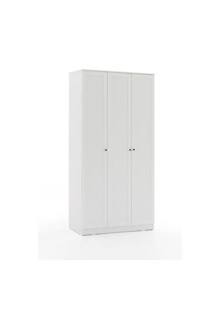 Terra 3 Kapaklı Gardırop Y:209 G:103 D:52 / Beyaz