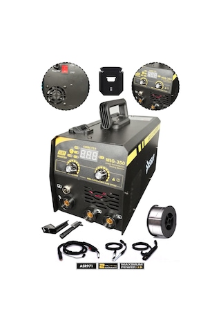 Mıg-500 500a Profesyonel 3'ü 1 Arada Mıg Mma Tıg İnverter Gazsız Gazaltı Kaynak Makinesi-3213
