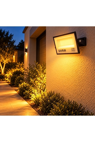 1 Adet Noas Yl70 0036 30w Ultra Slim Led Projektör Amber