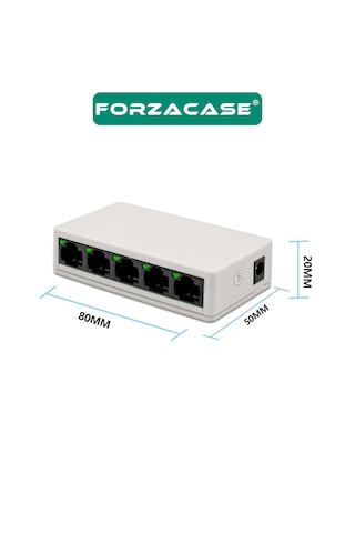 5 Port 100 Mbps Ethernet Switch Hub Çoklayıcı - Fc831