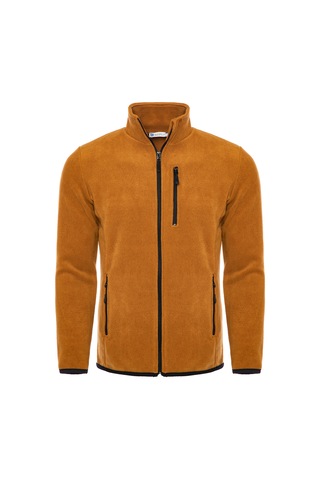 Ghassyco. Ghassy Co. Polar Erkek Tam Fermuar+3 Cep 8 Renk Yeni Sezon Camel