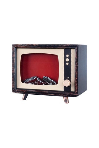 Dekoratif Tv Tasarımlı Ledli Şömine Lamba 18x22cm Aalk2511