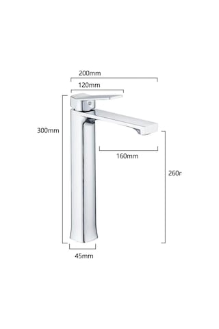Eskaya Krom Çanak Lavabo Bataryası Musluğu Premium Çanak Banyo Lavabo Bataryası Krom