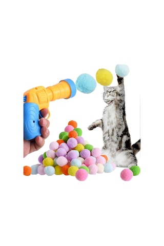 Etkileşimli Kedi Oyuncağı Kedi Oyuncağı Topları Kedi Oyuncağı Fırlatıcısı Kedi Oyuncağı Kediler Ve Yavru Kediler İçin Kedi Oyuncağı