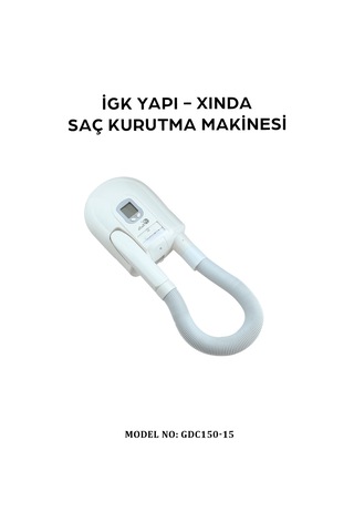 İgk Yapı Xında Hortumlu Saç Kurutma Makinesi Gdc150-15