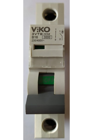 Viko 1X16 Amper W Otomat B Tipi 4.5Ka Sigorta 4Vtb-1B16