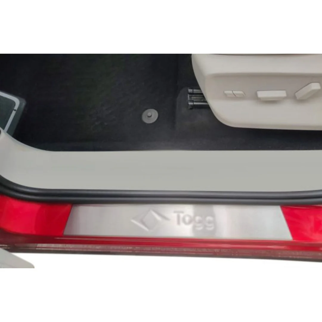 Togg T10x Kapı Eşiği 4 Parça - Krom Taşlı 2023 Ve Sonrası