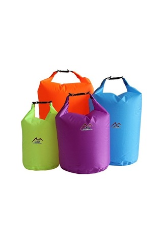 Silkroadselect Chaoduo Shop Turuncu Tarzı 40l 5ll 20lll Su Geçirmez Kuru Çanta Kamp Sürüklenen Yüzme Rafting Rivertrekking Çanta Için Büyük Kapasiteli Kese Kuru Çanta Paketi Dyyk5b Renkli