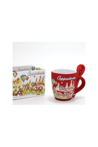 5 Adet Yöresel Kahve Fincanı Geleneksel Porselen 7x9 Cm, Türk Kahvesi Sunum Fincanı, Coffee Cup, Porcelain Diğer