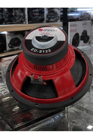 Edison Ed-s123 30cm 1000w Oto Subwoofer Bass Hoparlör 300 Rms Güçlü Derin Bas