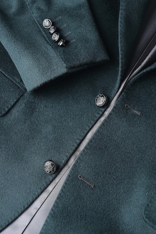 Bisse Yeşil Süet Dokulu Düğmeli Blazer Ceket Pck26k26203 47