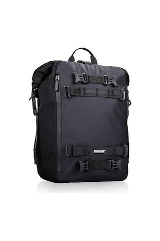 Ebitda Rhinowalk Mt216 20l Bisiklet Motosiklet Omuz Sırt Çantası, Pratik Tasarım Siyah