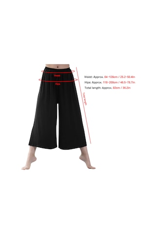 Teltree Kadın Dans Antrenman Pantolonu - Geniş Paça, Esnek Bel, Yumuşak Polyester, 92cm Uzunluk, Yeşil Yeşil K1743 Koyu Yeşil