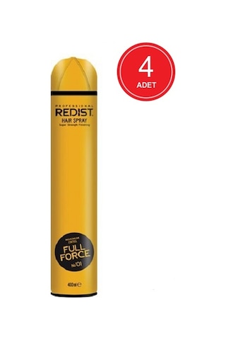 Redist Full Force Saç Spreyi 4 x 400 ML