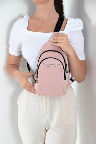 Silver Polo Sp959 Kadın Vücut Çantası Petek Pink-pink
